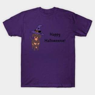 Happy Halloweenie! Dachshund Halloween T-Shirt